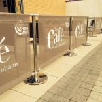 The Café at Debenhams - PVC Mesh Banners & Advance Café Posts