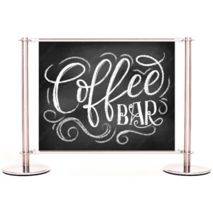 Foam Board Cafe Barrier Panels, Cafe Screens, Cafe Barrier Posts, Metal Cafe Barrier Posts, Foamboard Panels, Outdoor Cafe Panels, Bespoke Cafe Panels, Restaurant Cafe Panels, Custom Design Cafe Barrier Panels, Commercial Cafe Panels, Stainless Steel Cafe Barrier System, Cafe Windbreaks, Barrier Stanchions