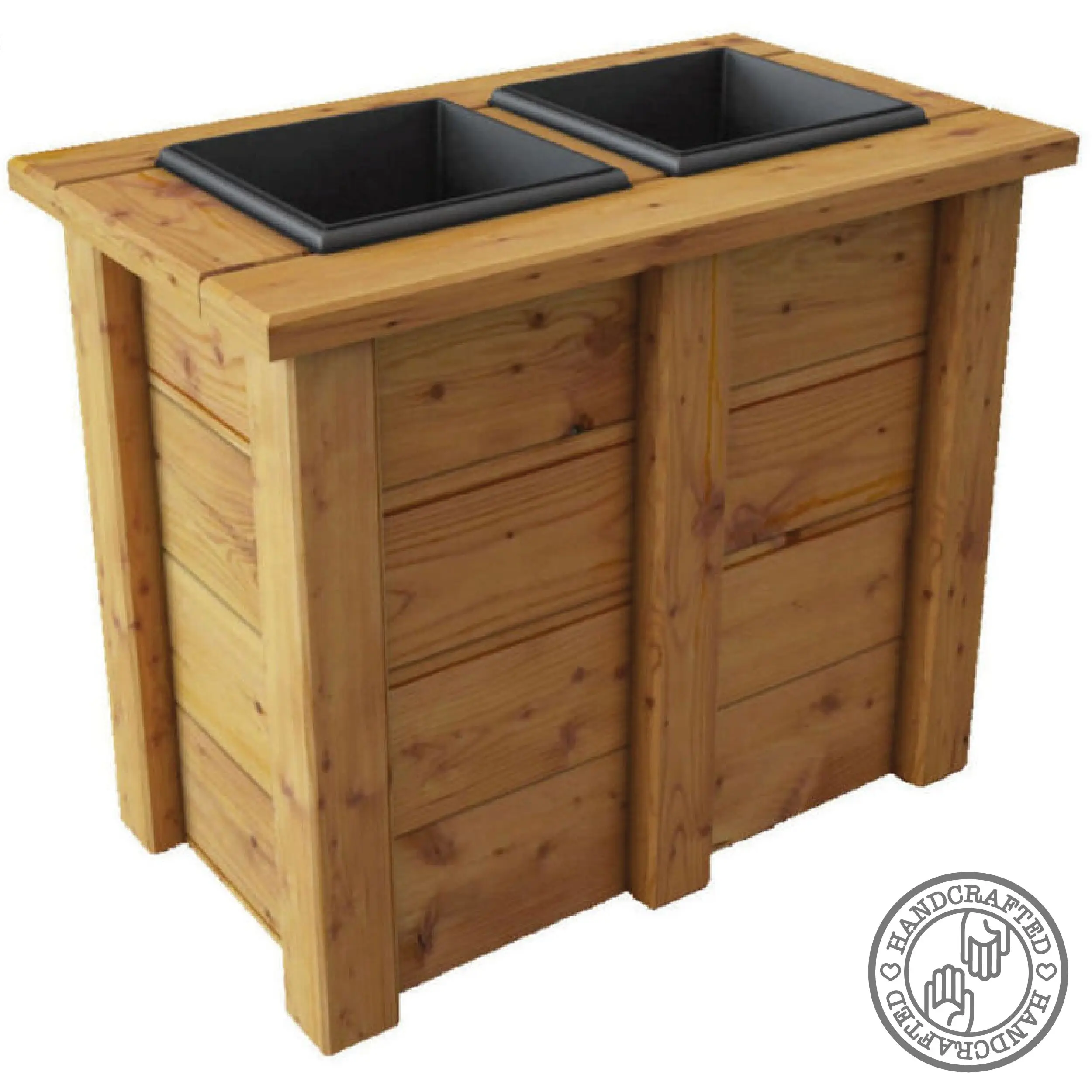 Vigo Wooden Cafe Planter