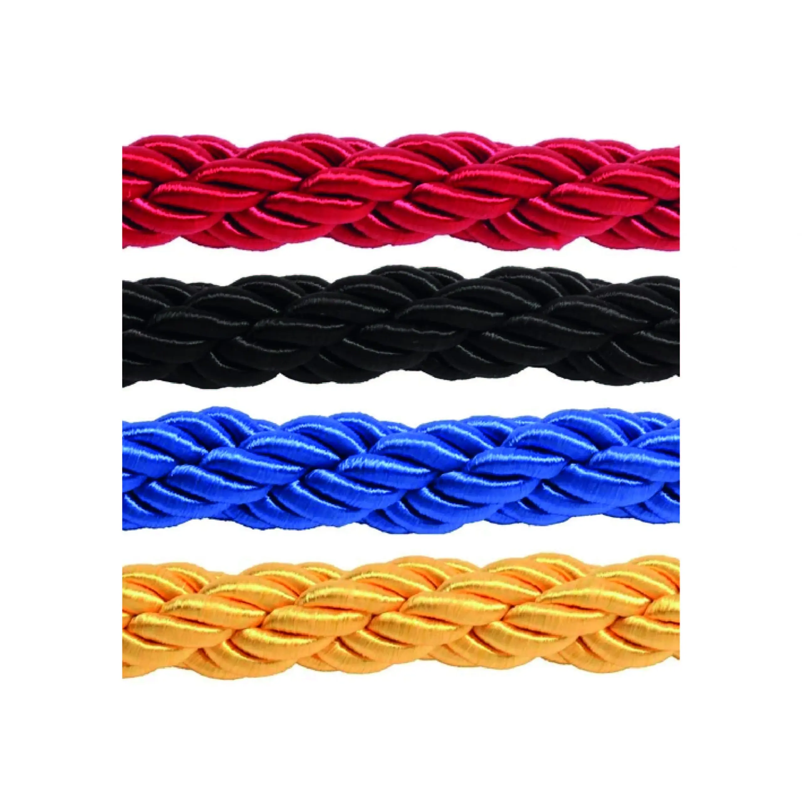 Braided Barrier Rope Colour Options Braided Barrier Rope - Colour Options