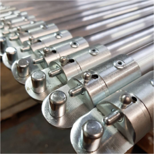 Heavy Duty Beam End on Cross Beam Close Up