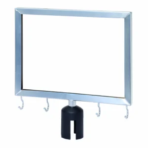 Umbrella Bag Frame, Metal Umbrella Bag Holder for Retractable Belt Barriers, Accessories for Retractables, Queueing Accessories, Queue Belt Barrier Umbrella Stand