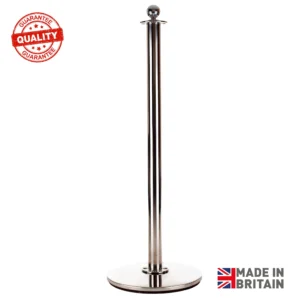 Free Standing Classico Café Barrier Post in Stainless Steel, Bespoke Cafe Barrier Posts, Custom-Made Cafe Barrier Posts, Powder Coated Cafe Barrier Posts, Cafe Barrier, Printed Cafe Barrier Posts, UK Made Cafe Barrier Posts, Metal Cafe Barrier Post, Heavy Duty Cafe Barrier Post, Cafe Windbreaks, Stainless Steel Cafe Barriers,