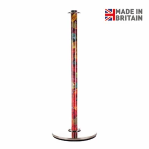 Clear Cafe Barrier Post, Cafe Barriers, Barrier Posts, Cafe Posts, Round Barrier Post, Cafe Barrier Posts, Round Base Cafe Barriers, Cafe Barriers, Bespoke Cafe Barriers, Barrier Posts, Restaurant Barriers, Cafe Screening, Stainless Steel Barrier Posts, Printed Barrier Posts, Media Posts, Advertising Cafe Barriers