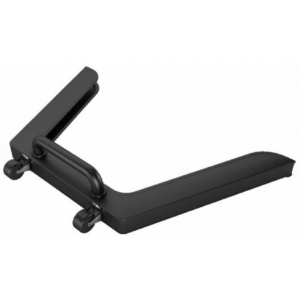 Eazimove in Black, suitable for cafe barrier posts and traditional rope posts
