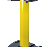 SkyPro Retractable Surface Mount in Yellow with Yellow & Black Danger Caution Tape