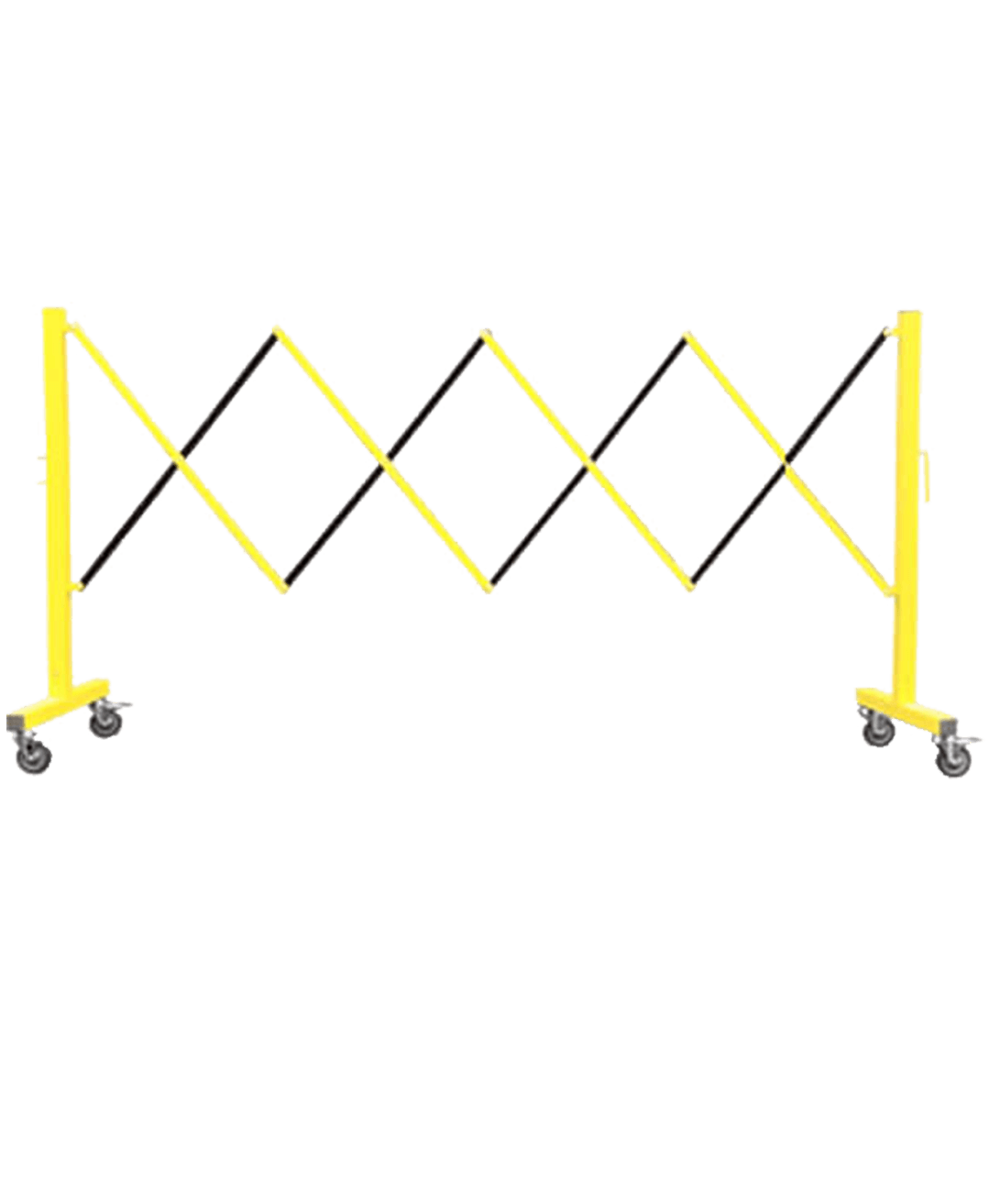Expanding Barricade in Black & Yellow Expanding Barricade in Black & Yellow