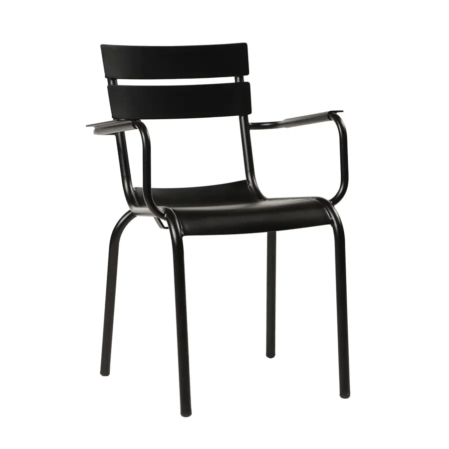 Black Kerridge Stackable Armchair for Indoor and Outdoor Use Black Kerridge Stackable Armchair for Indoor and Outdoor Use, Stacking Armchair, Commercial Furniture, Hospitality Furniture