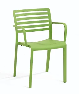 Green Marais Stackable Armchair for Indoor & Outdoor Use