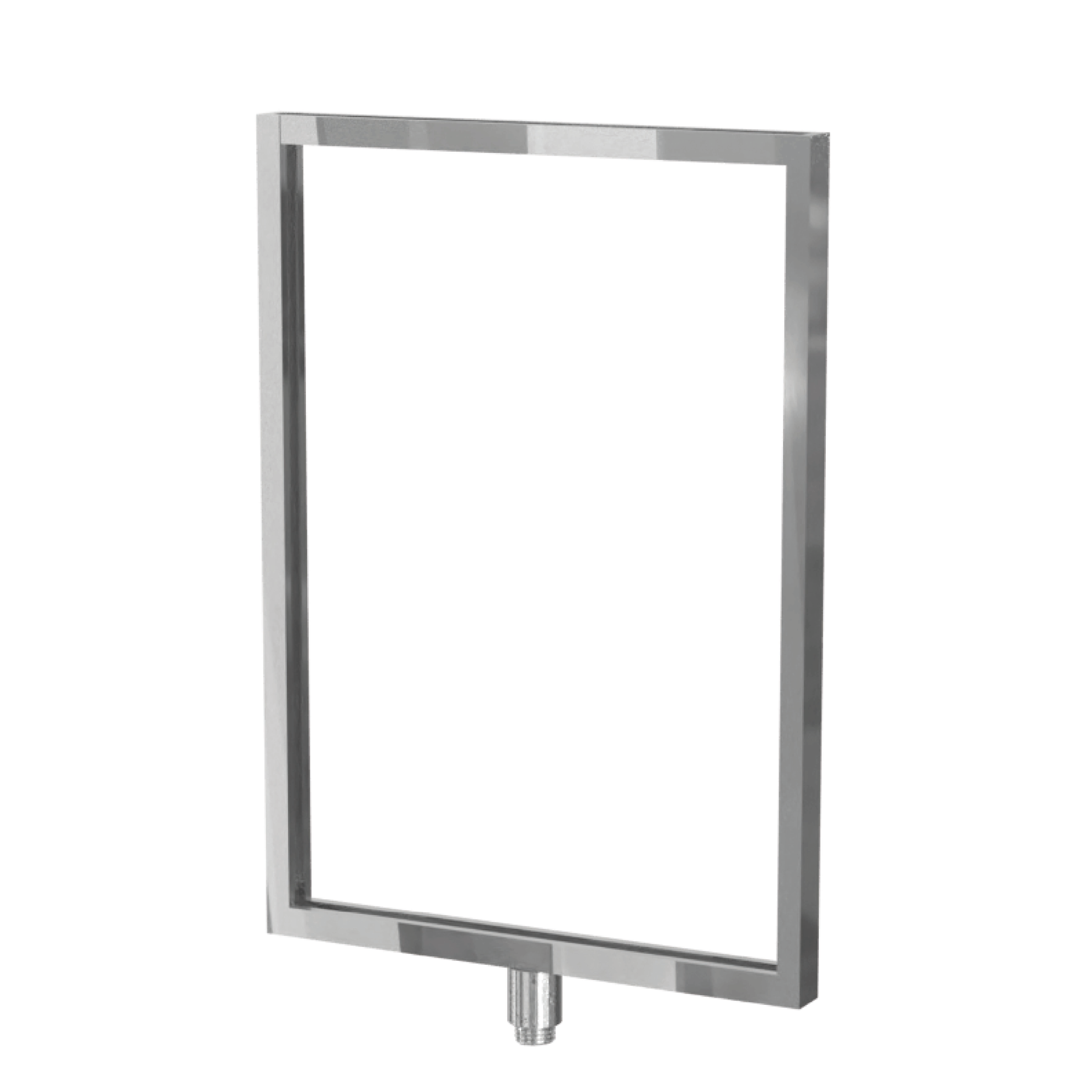Polished Chrome Standard Sign Holder Polished Chrome Standard Sign Holder, Sign Holder, Sign Holder, A4 Sign Holder, Cafe Barrier Signage, Signs for Posts, Post Signage, Cafe Barrier Post Signage, Metal Cafe Post Signage, Rope Barrier Signage