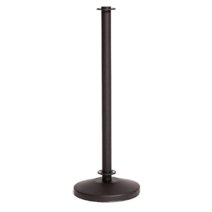 Espresso Cafe Barrier Post, Cafe Barriers, Cafe Posts, Black Cafe Posts, Cafe Uprights, Outdoor Posts, Barrier Posts, Restaurant Cafe Posts, Commercial Cafe Barriers