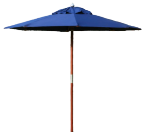 Sorrento 2.1m Parasol in Navy