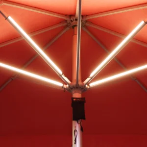 Lume 1 Smart Lighting Kit for Parasols, Lume Smart Parasol Lighting Kit, Parasol Lighting, Umbrella Lighting, Lighting Kit for Parasols, Commercial Giant Umbrella Lighting Kit