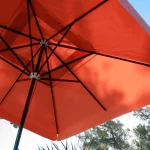 Commercial Giant Umbrella Primus - Rectangular in Red