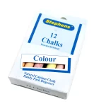 Set of 12 Coloured Chalks