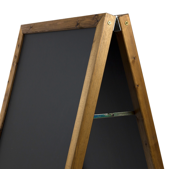 Square Frame Chalkboard A-Frame Close Up Square Frame Chalkboard A-Frame Close Up, Commercial Use, Chalkboard A-Frames, Wooden Chalkboard