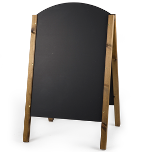 Rounded Top Chalkboard A-Frame