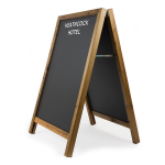 Square Frame Chalkboard A-Frame - Heathcock Hotel