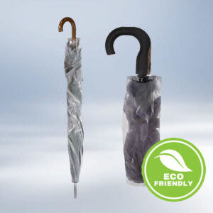 Eco Friendly Umbrella Wrapper Bags, compatible with our Umbrella Bag Wrapper Machines. Available in sizes Long or Short.