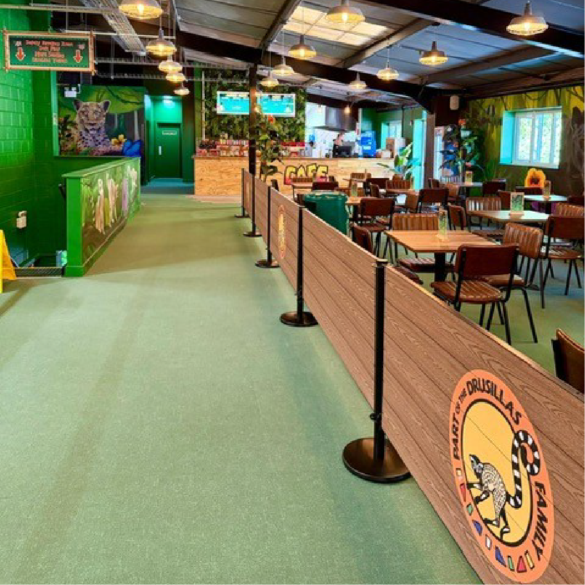 Drusillas Composite Cafe Panels