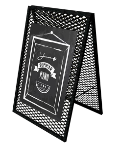 Mesh Metal A Frame/ Chalkboard Rendering