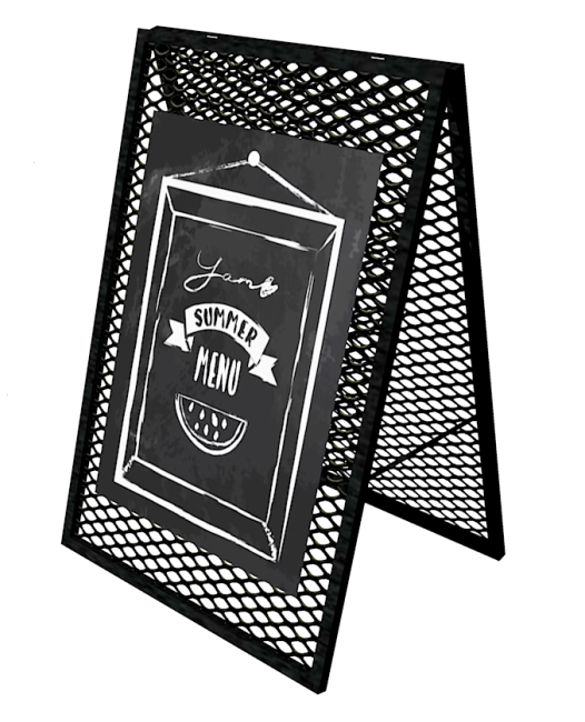 Mesh A Frame Mesh Metal A Frame/ Chalkboard Rendering