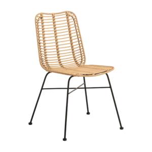 Areca Stackable Chair in Natural, Commercial Furniture, Restaurant Furniture, Hospitality Furniture, Outdoor Furniture, Indoor Furniture, Metal & Rope Chair