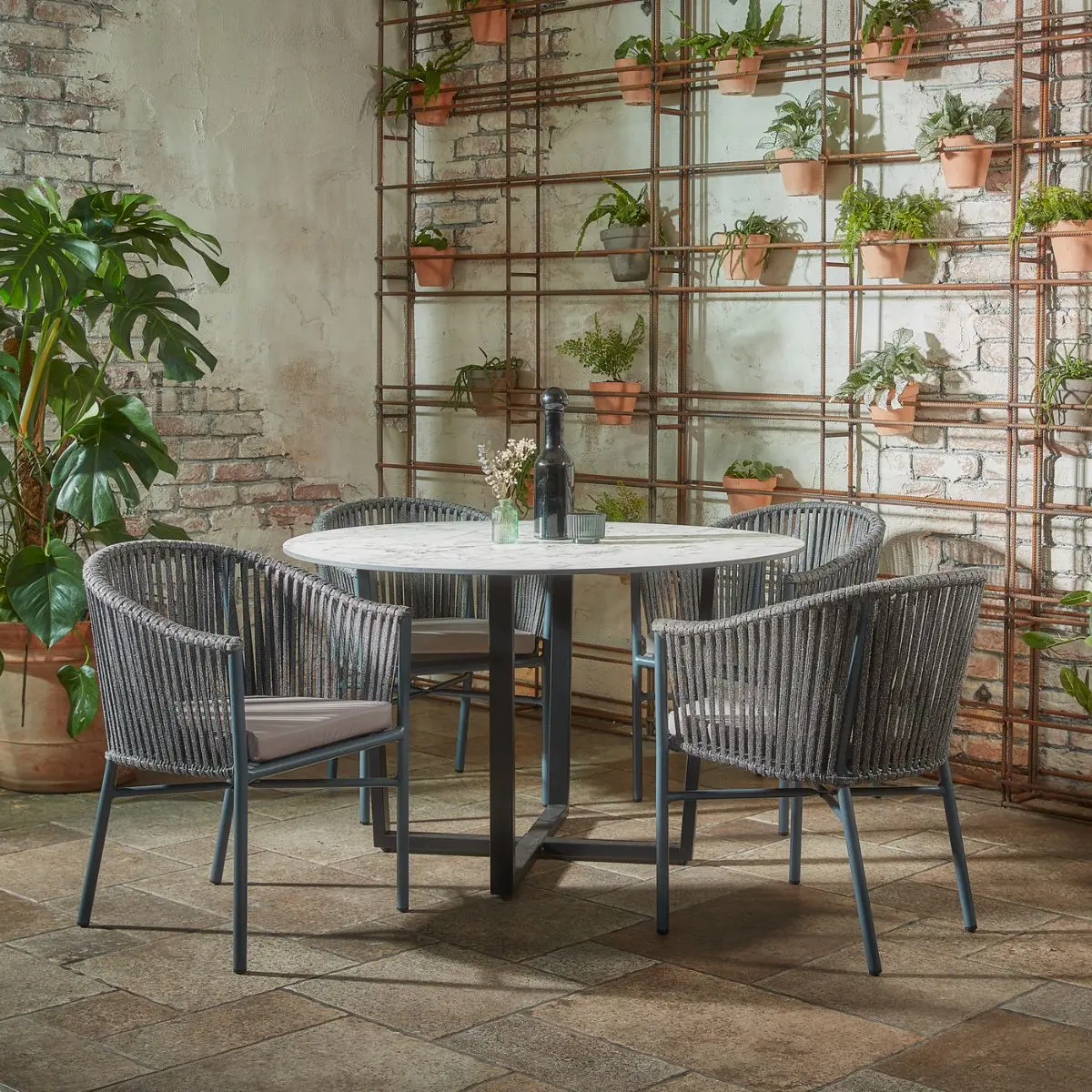somerset-Armchair-Dark-Grey-Image-1-2 Somerset Stackable Armchairs in Dark Grey, Commercial Furniture, Restaurant Furniture, Hospitality Furniture, Outdoor Furniture, Indoor Furniture, Weave Chair