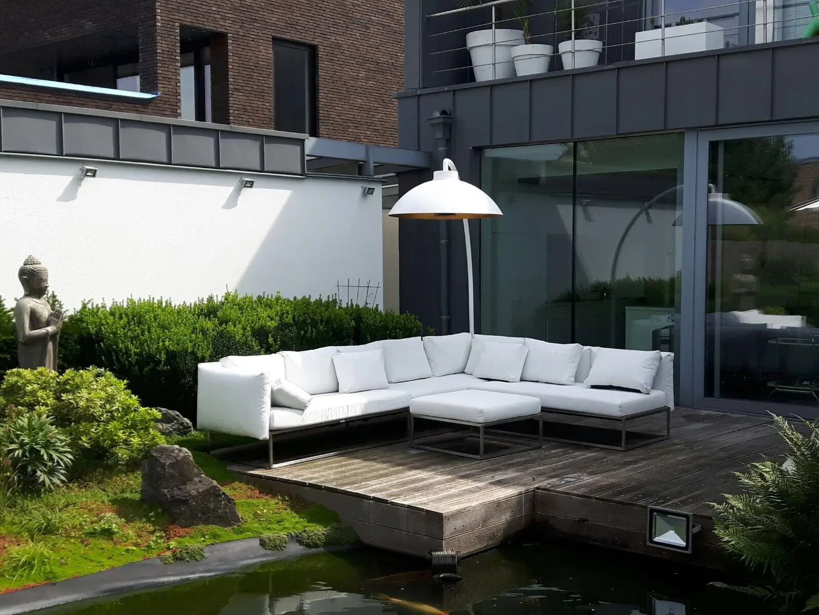 White Dome Patio Heater Dome Patio Heater in White, Free Standing Patio Heaters, Dome Patio Heater, Patio Heaters, Infrared Heaters, Restaurant Heaters, Commercial Use Patio Heaters, Dome Heater, Dome Patio Heater, Outdoor Patio Heaters, Outdoor Heaters, Modern Patio Heater