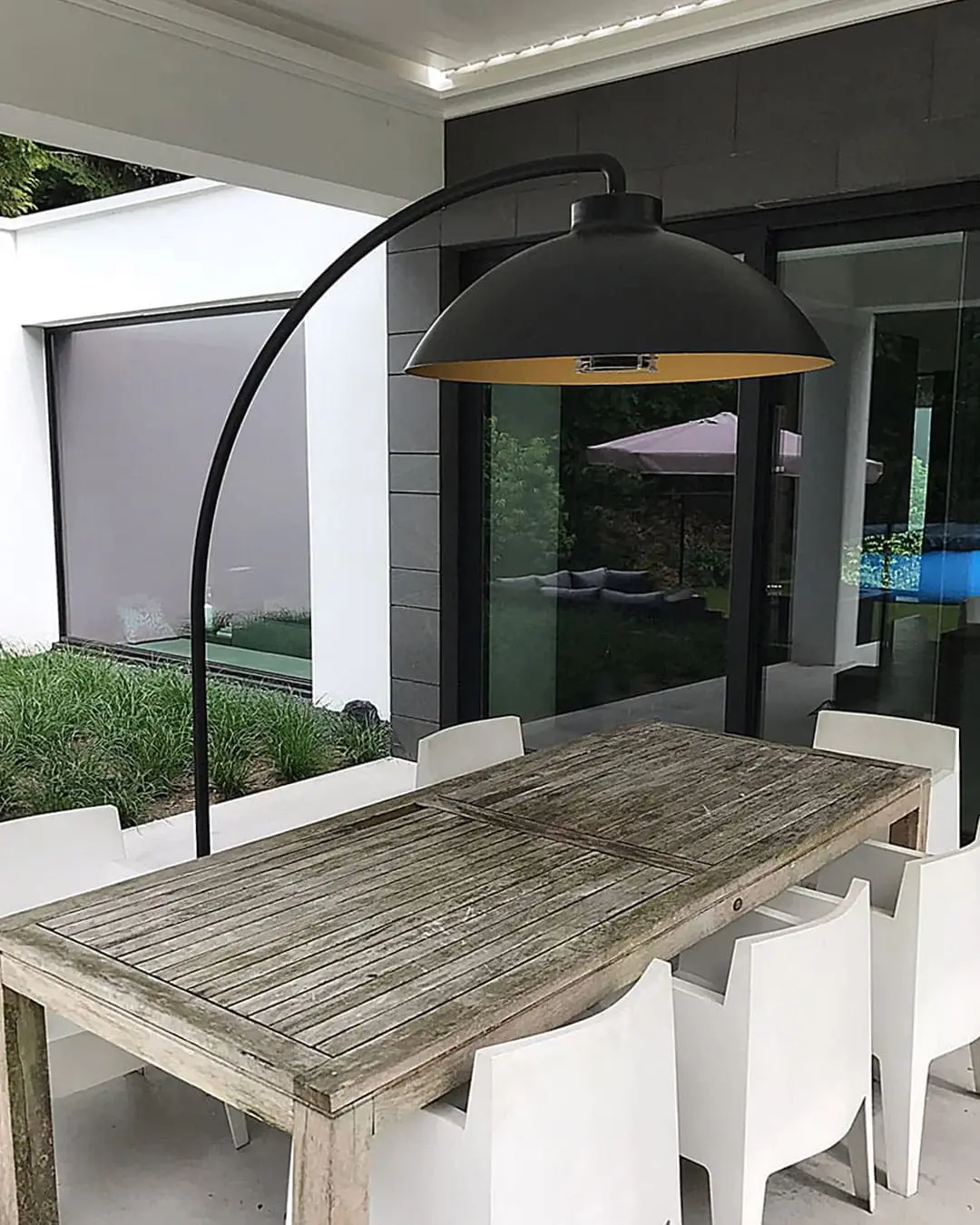 Black Dome Patio Heater around a Table Outside Black Dome Patio Heater around a Table Outside, Free Standing Patio Heaters, Dome Patio Heater, Patio Heaters, Infrared Heaters, Restaurant Heaters, Commercial Use Patio Heaters, Dome Heater, Dome Patio Heater, Outdoor Patio Heaters, Outdoor Heaters, Modern Patio Heater