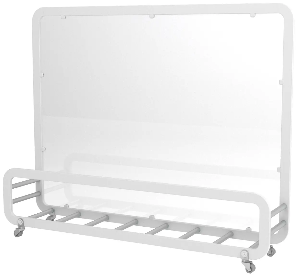 Maxi White - Methacrylate Siena Maxi Industrial Café Planter in White with Methacrylate Screens, Cafe Planters, Restaurant Planters, Industrial Cafe Planters, Cafe Screens, Outdoor Cafe Planters, Bespoke Planters, Planters with Screens, Commercial Planters, Commercial Cafe Planters, Hospitality Cafe Planters