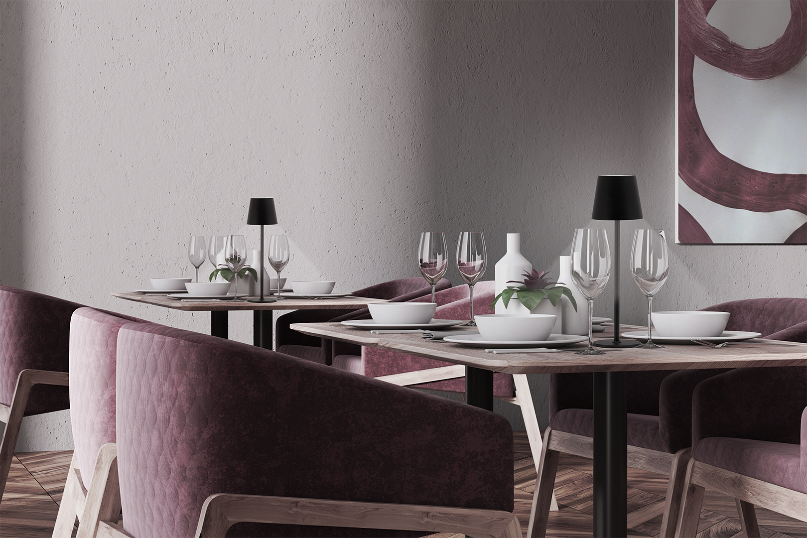 Felis LED Rechargeable Table Lamp in Black on Tables Inside a Restaurant Felis LED Rechargeable Table Lamp in Black on Tables Inside a Restaurant, Table Lighting, Restaurant Lighting, Lighting for Table at Restaurant, Commercial Table Lighting, Hospitality Lighting, Rechargeable Table Lamps, LED Lighting, Outdoor Table Lamps, Indoor Table Lighting, Cafe Lighting, Table Lamps for Cafes