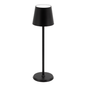 Felis LED Rechargeable Table Lamp in Black - Product Image, Table Lighting, Restaurant Lighting, Lighting for Table at Restaurant, Commercial Table Lighting, Hospitality Lighting, Rechargeable Table Lamps, LED Lighting, Outdoor Table Lamps, Indoor Table Lighting, Cafe Lighting, Table Lamps for Cafes