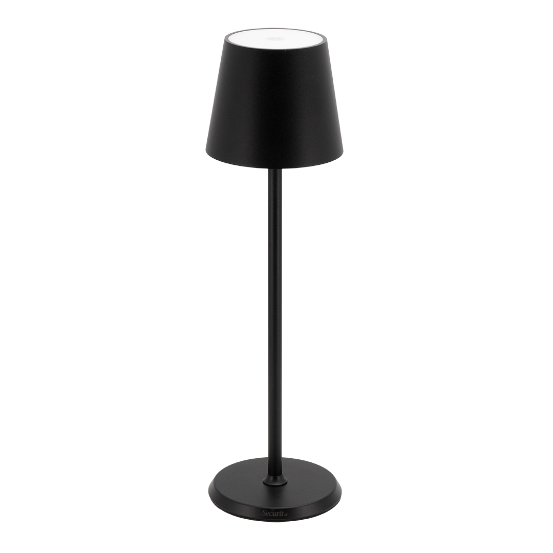 Felis LED Rechargeable Table Lamp in Black - Product Image Felis LED Rechargeable Table Lamp in Black - Product Image, Table Lighting, Restaurant Lighting, Lighting for Table at Restaurant, Commercial Table Lighting, Hospitality Lighting, Rechargeable Table Lamps, LED Lighting, Outdoor Table Lamps, Indoor Table Lighting, Cafe Lighting, Table Lamps for Cafes