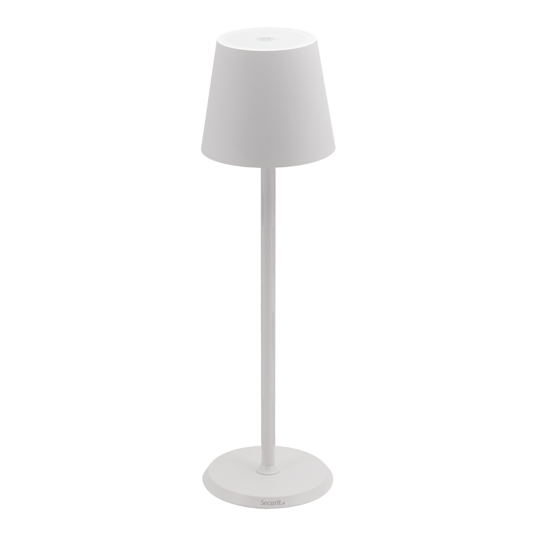 Felis LED Rechargeable Table Lamp in White - Product Image Felis LED Rechargeable Table Lamp in White - Product Image, Table Lighting, Restaurant Lighting, Lighting for Table at Restaurant, Commercial Table Lighting, Hospitality Lighting, Rechargeable Table Lamps, LED Lighting, Outdoor Table Lamps, Indoor Table Lighting, Cafe Lighting, Table Lamps for Cafes