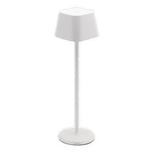 Gigi LED Rechargeable Table Lamp in White - Product Image, Table Lighting, Restaurant Lighting, Lighting for Table at Restaurant, Commercial Table Lighting, Hospitality Lighting, Rechargeable Table Lamps, LED Lighting, Outdoor Table Lamps, Indoor Table Lighting, Cafe Lighting, Table Lamps for Cafes