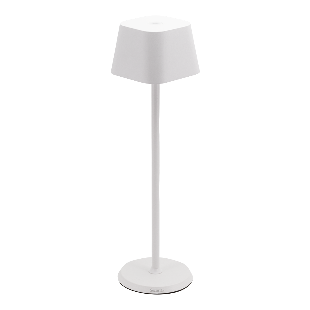 Gigi LED Rechargeable Table Lamp in White - Product Image Gigi LED Rechargeable Table Lamp in White - Product Image, Table Lighting, Restaurant Lighting, Lighting for Table at Restaurant, Commercial Table Lighting, Hospitality Lighting, Rechargeable Table Lamps, LED Lighting, Outdoor Table Lamps, Indoor Table Lighting, Cafe Lighting, Table Lamps for Cafes