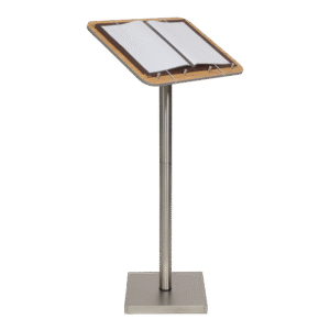 Seren Freestanding Menu Display Stand, Menu Stands, Menu Display Stands, LED Menu Stands, Freestanding Menu Stands, Outdoor Menu Stands, Restaurant Menus, Cafe Menu Stands
