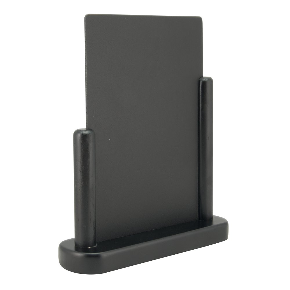 Flat Top Table Board in Black Flat Top Table Board in Black, Table Chalkboard, Freestanding Table Board, Wooden Table Board, Double Sided Table Chalkboard, Table Top Accessory, Advertising Boards, Restaurant Signage, Cafe Signage