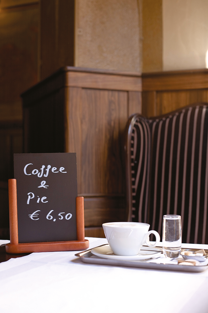 Flat Top Table Board in Mahogany Inside on a Table in a Cafe Flat Top Table Board in Mahogany Inside on a Table in a Cafe, Table Chalkboard, Freestanding Table Board, Wooden Table Board, Double Sided Table Chalkboard, Table Top Accessory, Advertising Boards, Restaurant Signage, Cafe Signage, Menu Boards, Menu Signage