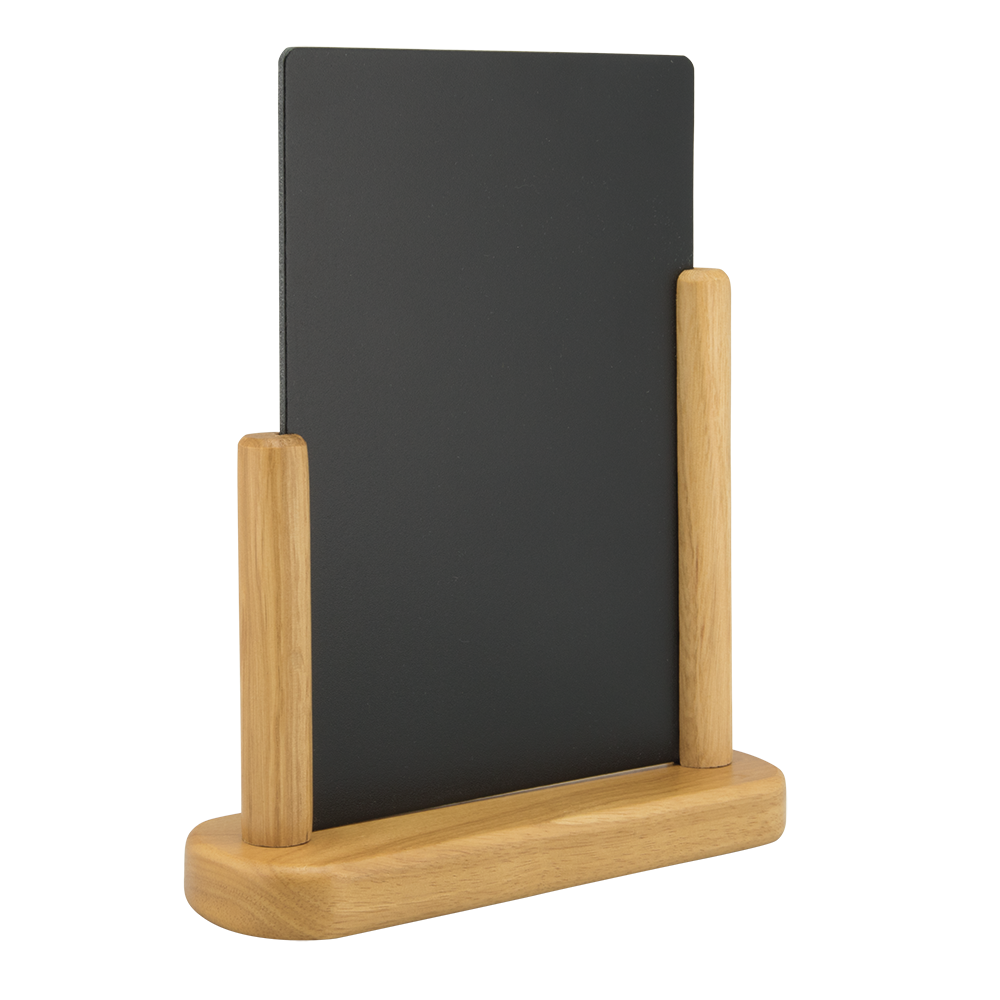 Flat Top Table Board in Teak Flat Top Table Board in Teak, Table Chalkboard, Freestanding Table Board, Wooden Table Board, Double Sided Table Chalkboard, Table Top Accessory, Advertising Boards, Restaurant Signage, Cafe Signage