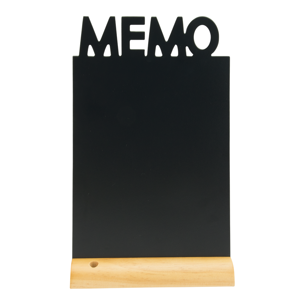 Shadow Wooden Table Board Memo Shape - Product Image Shadow Wooden Table Board Memo Shape - Product Image, Table Chalkboard, Freestanding Table Board, Wooden Table Board, Double Sided Table Chalkboard, Table Top Accessory, Advertising Boards, Restaurant Signage, Cafe Signage, Menu Boards, Menu Signage