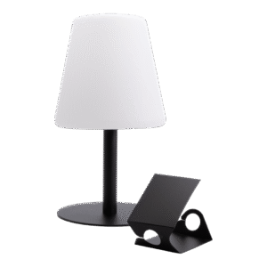 Michel Rechargeable Table Lamp in Black with Mini Chalkboard, Table Lighting, Restaurant Lighting, Lighting for Table at Restaurant, Commercial Table Lighting, Hospitality Lighting, Rechargeable Table Lamps, LED Lighting, Outdoor Table Lamps, Indoor Table Lighting, Cafe Lighting, Table Lamps for Cafes, Vase Table Lamp, Table Lamp for Flowers