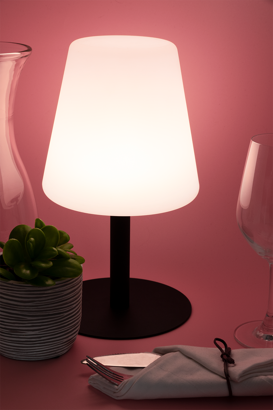 Michel Rechargeable Table Lamp in Black with Mini Chalkboard Lit Up on a Table Michel Rechargeable Table Lamp in Black with Mini Chalkboard Lit Up on a Table, Table Lighting, Restaurant Lighting, Lighting for Table at Restaurant, Commercial Table Lighting, Hospitality Lighting, Rechargeable Table Lamps, LED Lighting, Outdoor Table Lamps, Indoor Table Lighting, Cafe Lighting, Table Lamps for Cafes, Vase Table Lamp, Table Lamp for Flowers