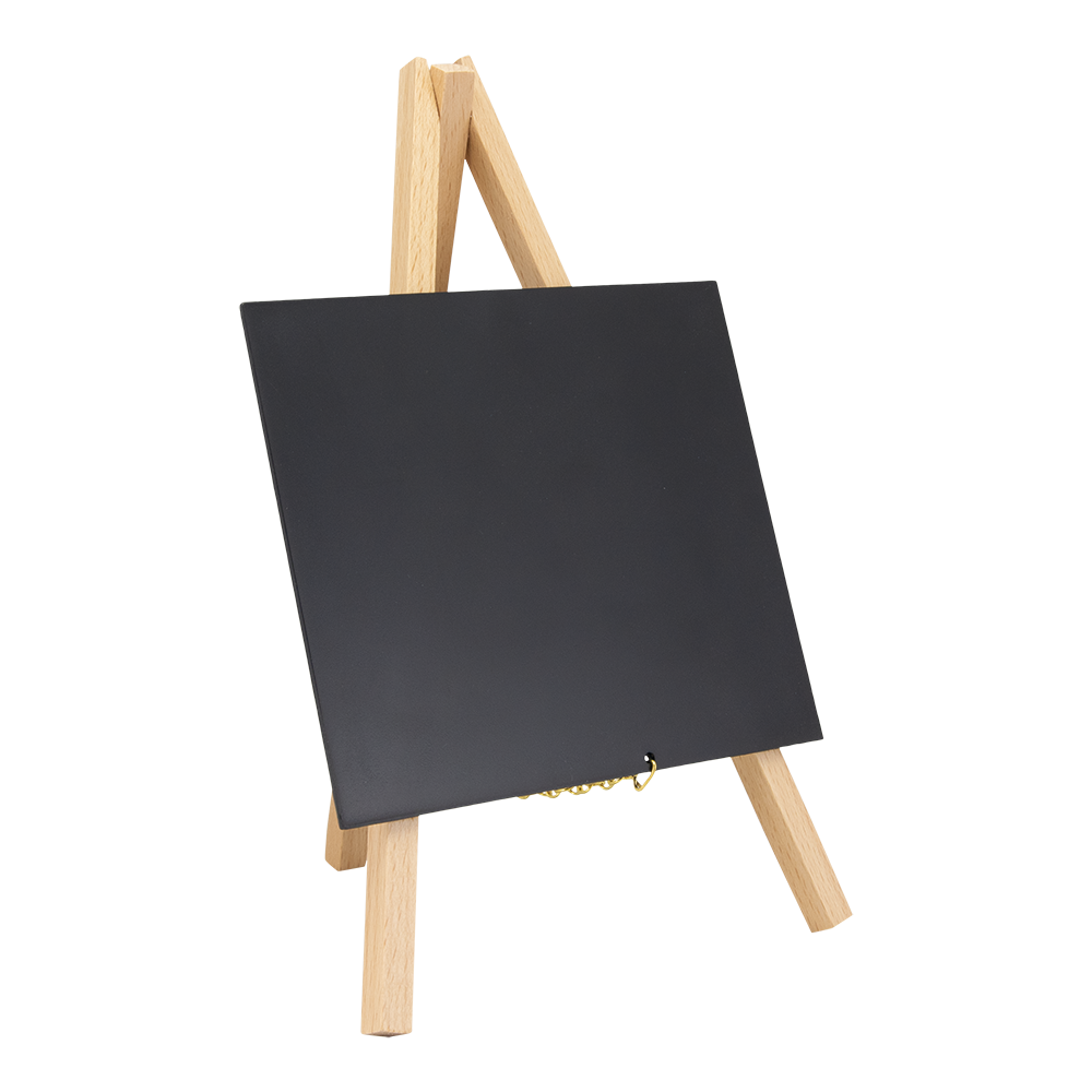 Mini Easel Table Board - Product Image Mini Easel Table Board in Beech - Product Image, Table Chalkboard, Freestanding Table Board, Wooden Table Board, Double Sided Table Chalkboard, Table Top Accessory, Advertising Boards, Restaurant Signage, Cafe Signage, Menu Boards, Menu Signage