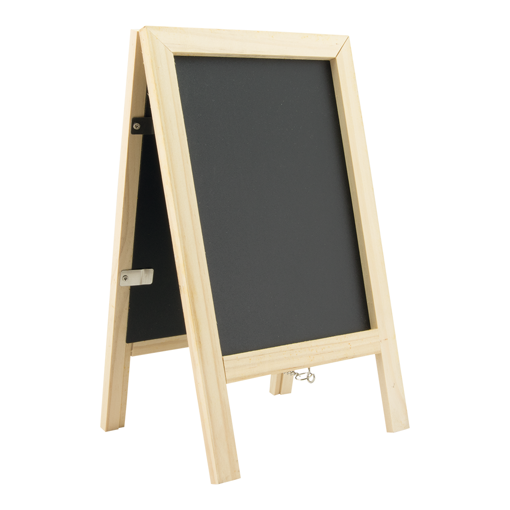 Mini Sandwich Table Board in Beech Mini Sandwich Table Board in Beech, Table Chalkboard, Freestanding Table Board, Wooden Table Board, Double Sided Table Chalkboard, Table Top Accessory, Advertising Boards, Restaurant Signage, Cafe Signage, Menu Boards, Menu Signage