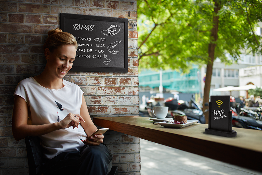 Wooden Wall Board in Black with Menu & Prices Wooden Wall Board in Black, Wall Board, Shop Wall Boards, Cafe Wall Boards, Wall Boards, Wall Menu Displays, Menu Signage, Boards with Chalkboard, Wall Display, Chalkboard Boards, Information Displays, Wooden Wall Chalkboard