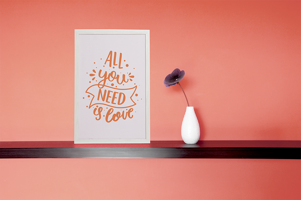 Wooden Wall Board in White - All you Need is Love Wooden Wall Board in White, Wall Board, Shop Wall Boards, Cafe Wall Boards, Wall Boards, Wall Menu Displays, Menu Signage, Boards with Chalkboard, Wall Display, Chalkboard Boards, Information Displays, Wooden Wall Chalkboard