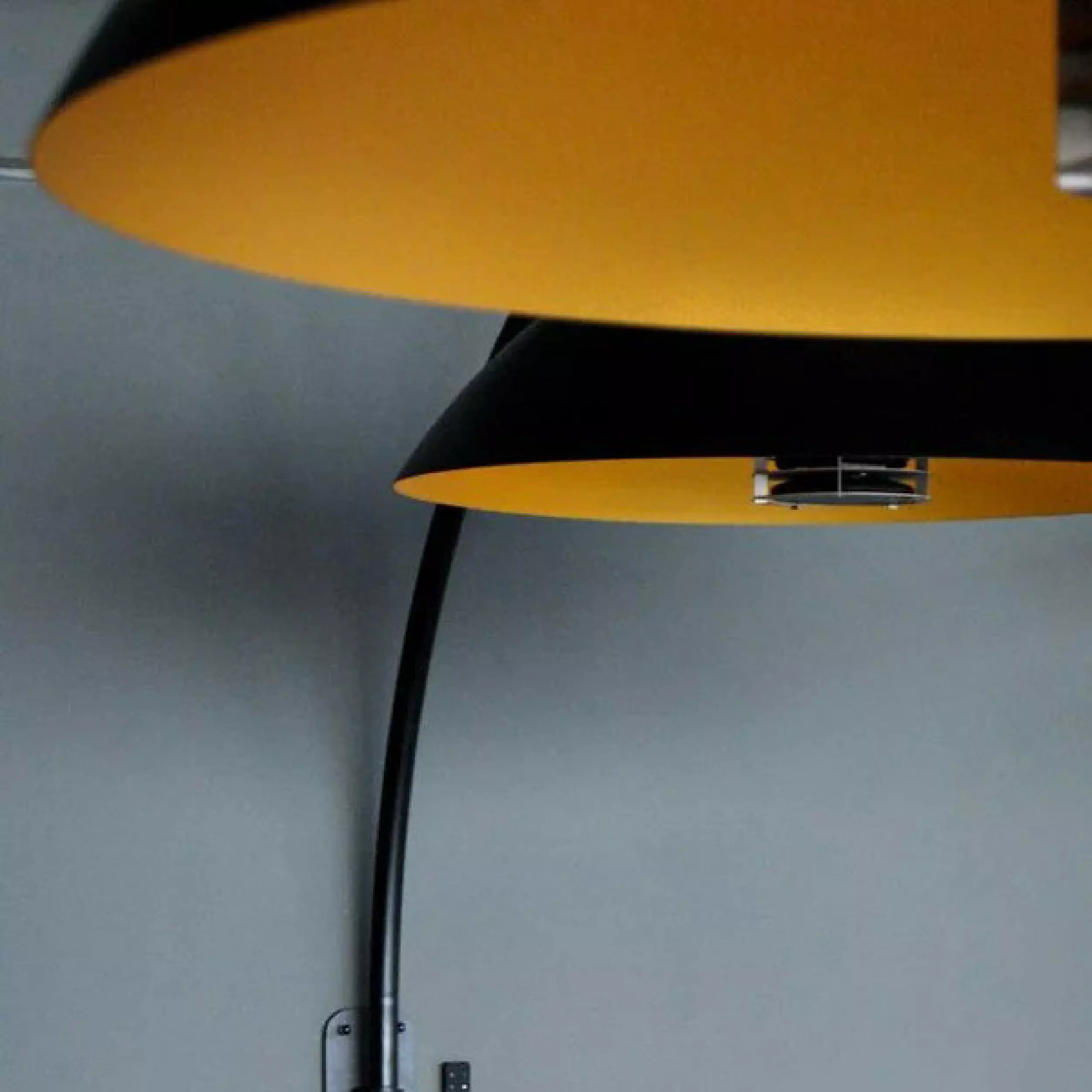 Cupola Wall Mounted Heater - Close Up Cupola Wall Mounted Heater Close Up, Cupola Wall Mounted Heater in Black, Patio Heaters, Outdoor Heaters, Wall Mounted Heater, Alfresco Heaters, Commercial Heaters, Commercial Patio Heaters, Wall Pendant Lighting, Hospitality Heaters, Restaurant Heaters