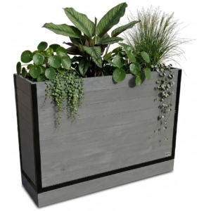 Baylis Forigo Industrial Cafe Planter for Commercial Use. Bespoke sizes and finishes are available.